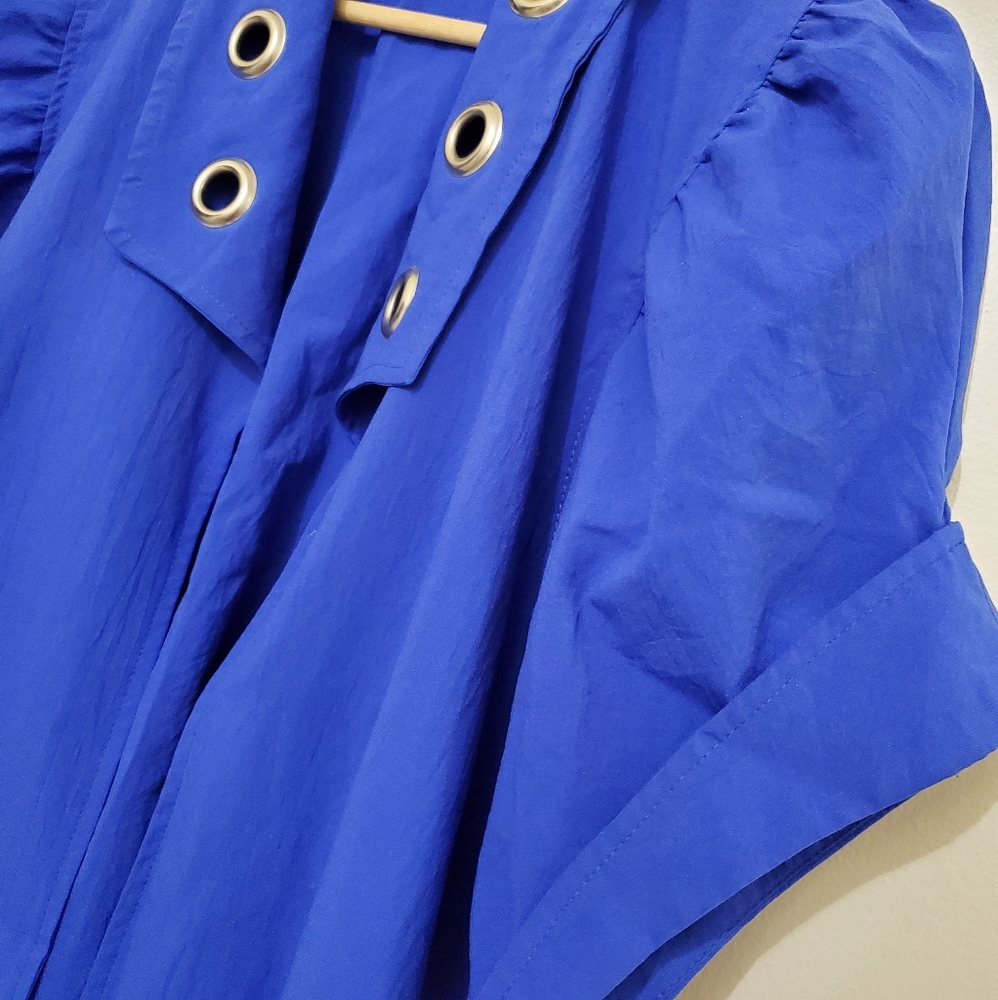 Vintage Joseph Ribkoff Blue Top - Picture 4 of 4